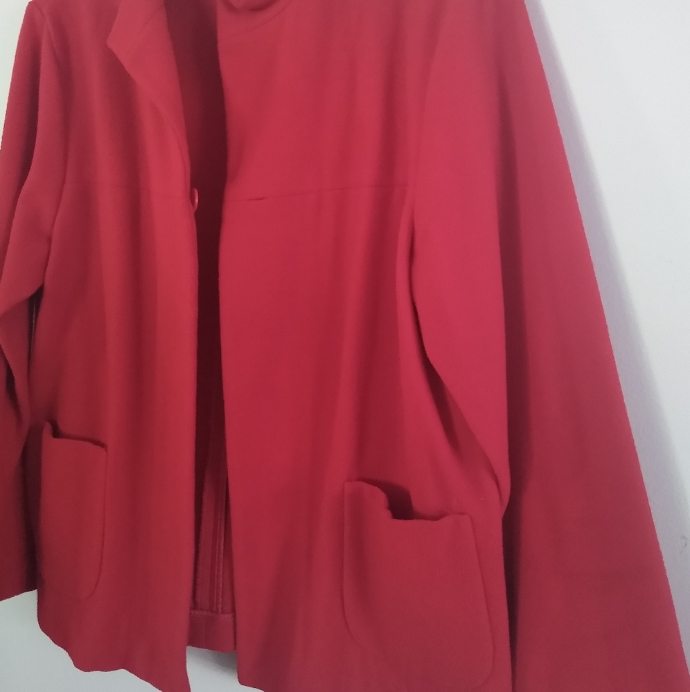 Pendleton Virgin Wool Single Button Blazer Sz Med - image 3